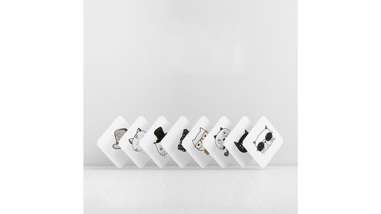 SOGA Modular Children's Storage Cubes 75 x 37 x 146cm Minimalist