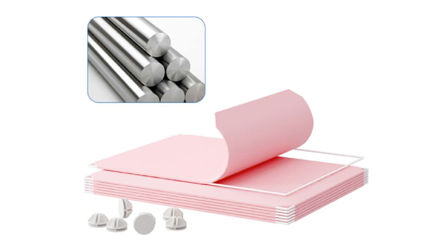 SOGA Modular Children's Storage Cubes 110 x 37 x 146cm Pink Castle