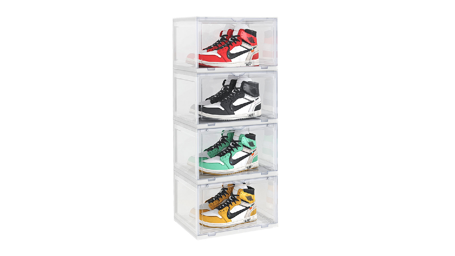 SOGA 4 Tier Shoe Organizer Transparent Harvey Norman New Zealand