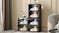 SOGA 2 Tier Shoe Organizer - Black