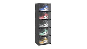 SOGA 5 Tier Shoe Organizer - Black