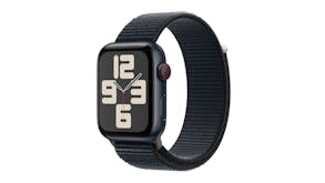 Apple Watch SE (3rd Gen) - Midnight Aluminium Case with Midnight Sport Loop (44mm, Cellular & GPS, Bluetooth)