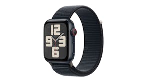 Apple Watch SE (3rd Gen) - Midnight Aluminium Case with Midnight Sport Loop (44mm, Cellular & GPS, Bluetooth)