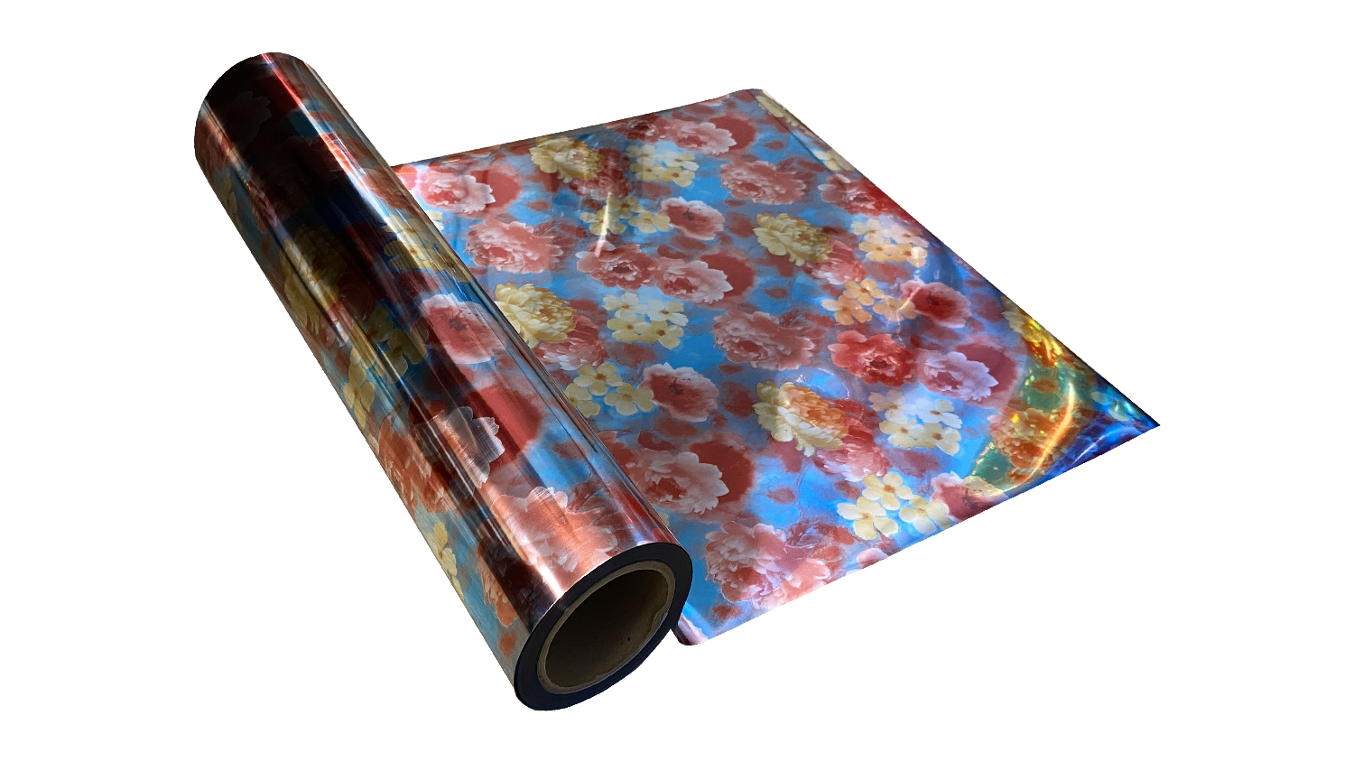 Magic Transfer Heat Transfer Vinyl 25 x 50cm - Metallic Flowers