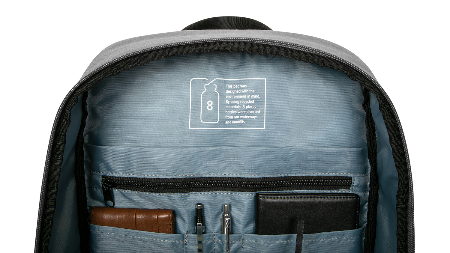 Targus Sagano 15.6” EcoSmart Commuter Backpack - Grey