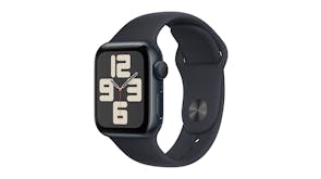 Apple Watch SE (3rd Gen) - Midnight Aluminium Case with Midnight Sport Band (40mm, GPS, Bluetooth, Small-Medium Band)