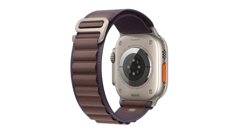 Apple Watch Ultra 2 - Titanium Case with Indigo Alpine Loop (49mm, Cellular & GPS, Bluetooth, Large Loop)