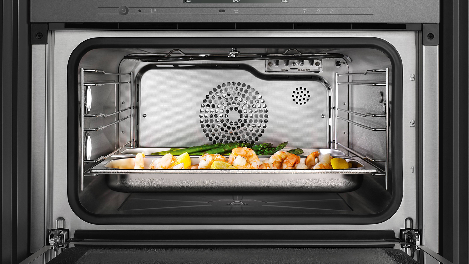 Miele 45cm 14 Function Built-In Compact Steam Oven - Clean Steel (DGC 7440/11135620)