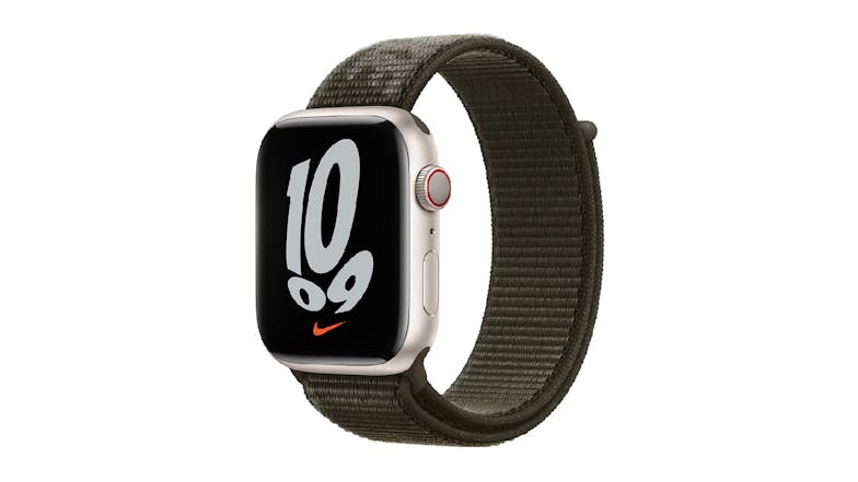 Apple Silicone Sport Loop Watch Strap for Apple Watch 41mm - Elderberry