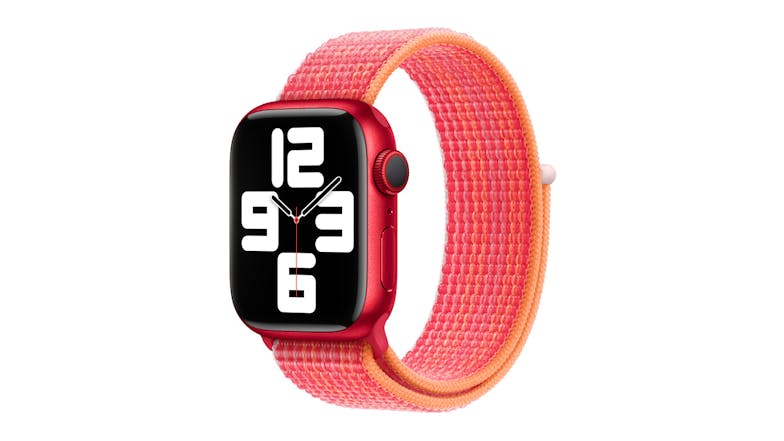 Apple Silicone Sport Loop Watch Strap for Apple Watch 41mm - Red