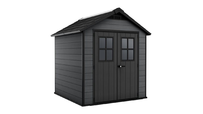 Keter Newton 757 Garden Shed - Grey