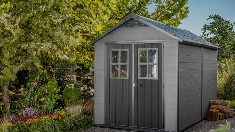 Keter Newton 7511 Garden Shed - Grey