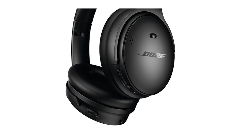 Bose QuietComfort Active Noise Cancelling Wireless Over-Ear Headphones - Black