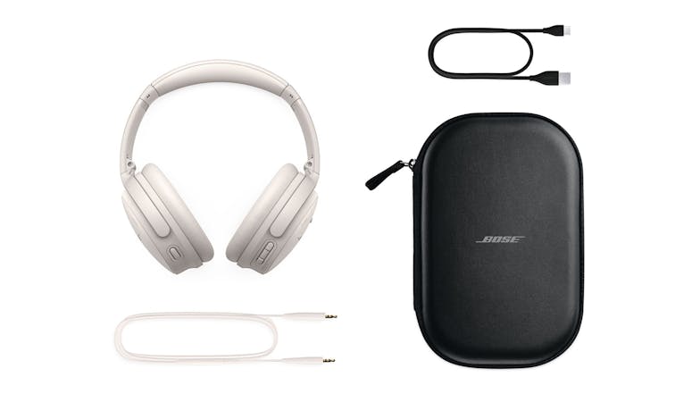 Bose QuietComfort Active Noise Cancelling Wireless Over-Ear Headphones - White