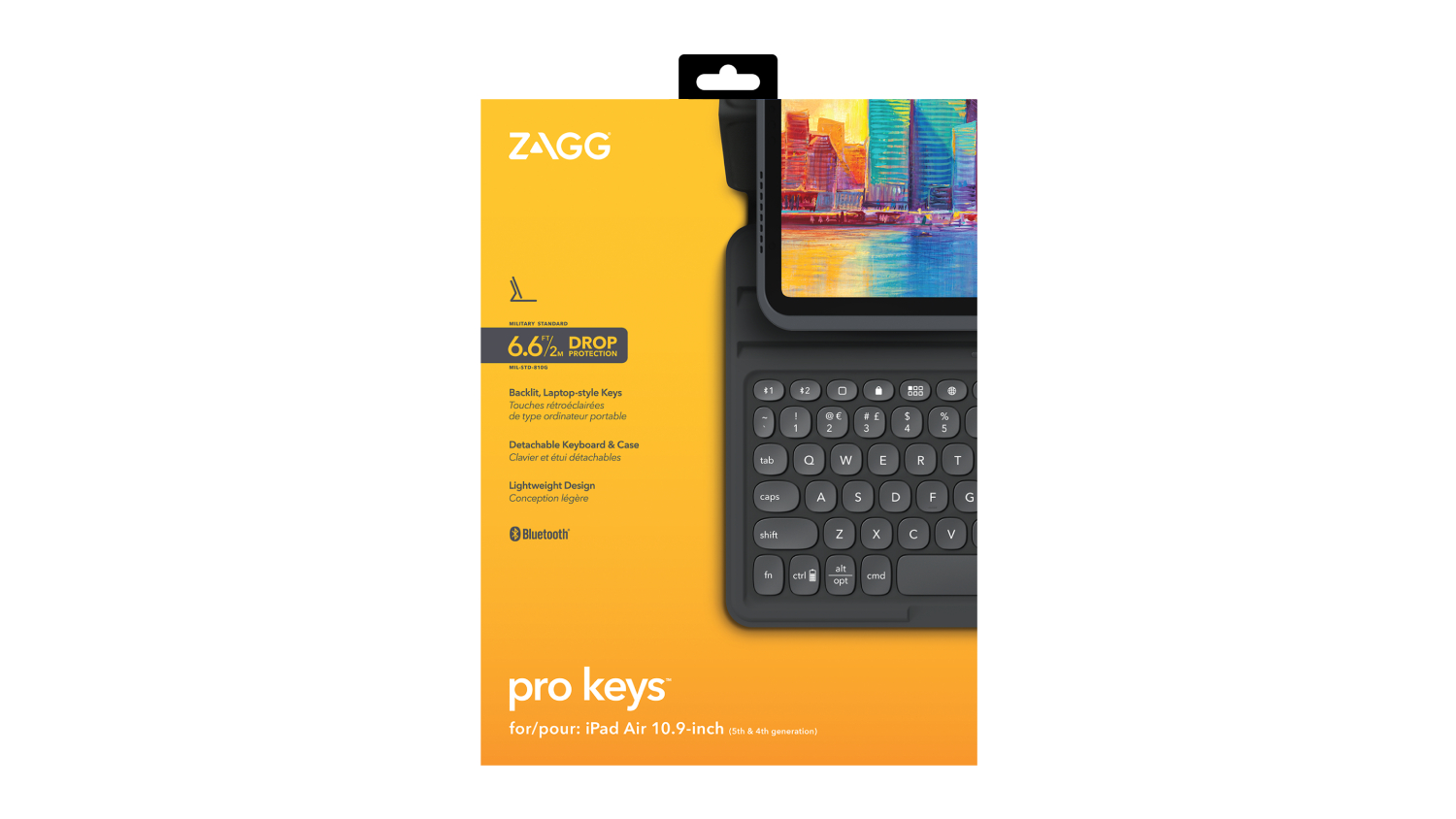 Zagg Pro Keys Keyboard Case for iPad 10.9" Harvey Norman New Zealand