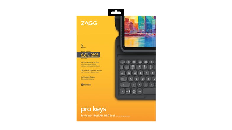 Zagg Pro Keys Keyboard Case for iPad 10.9"