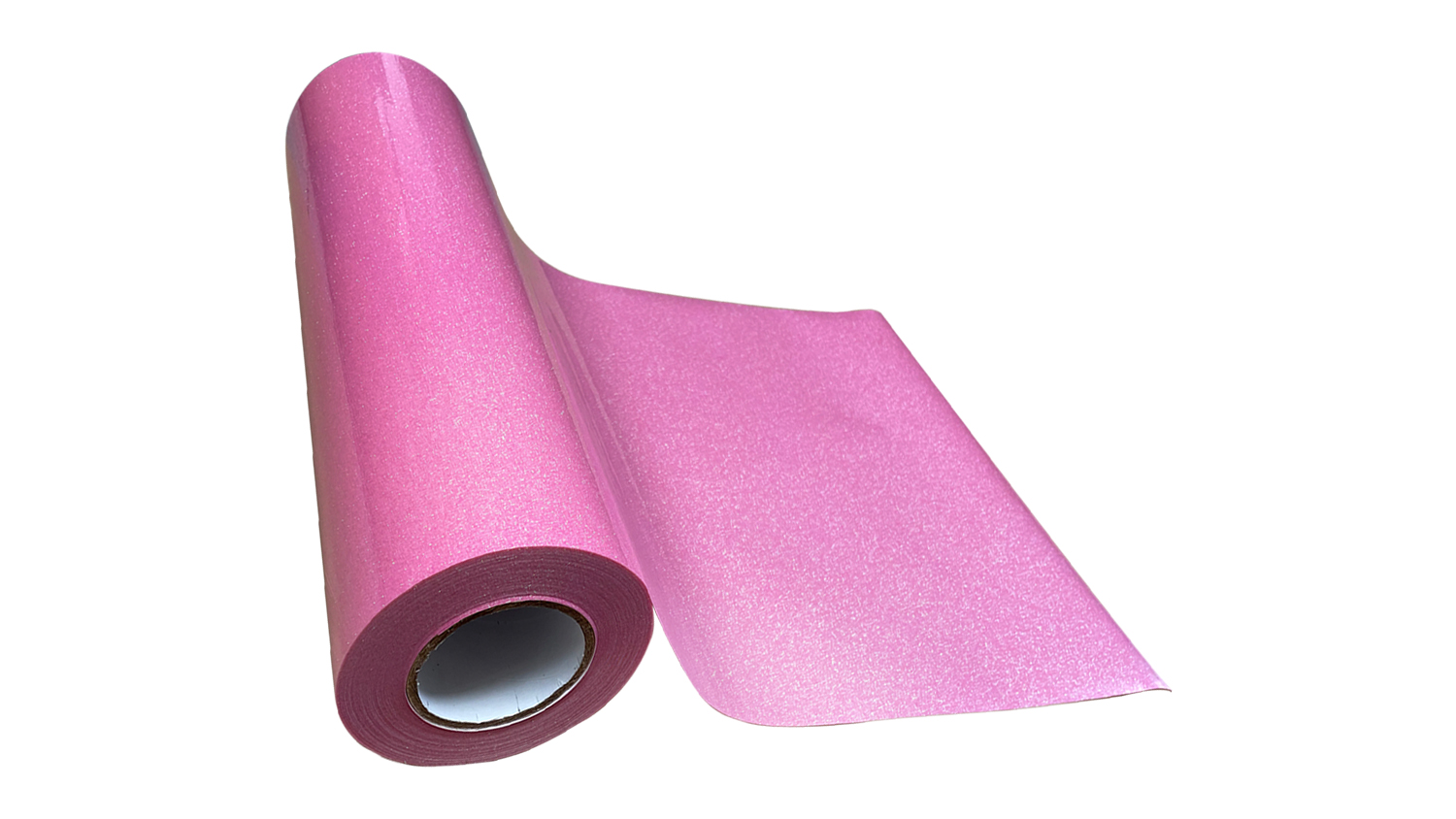 Magic Transfer Heat Transfer Vinyl 25 x 50cm - Glitter Pink (Glow In The Dark)