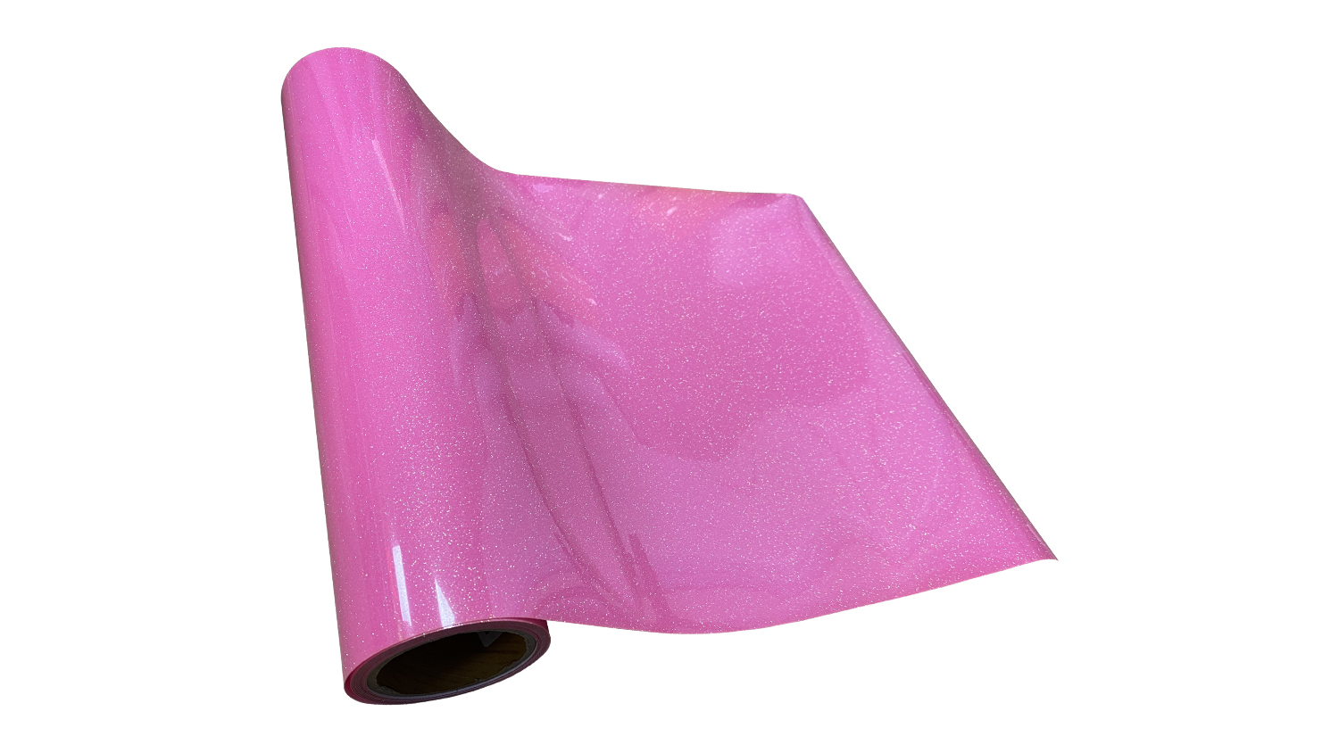 Magic Transfer Heat Transfer Vinyl 25 x 50cm - Glitter Neon Pink