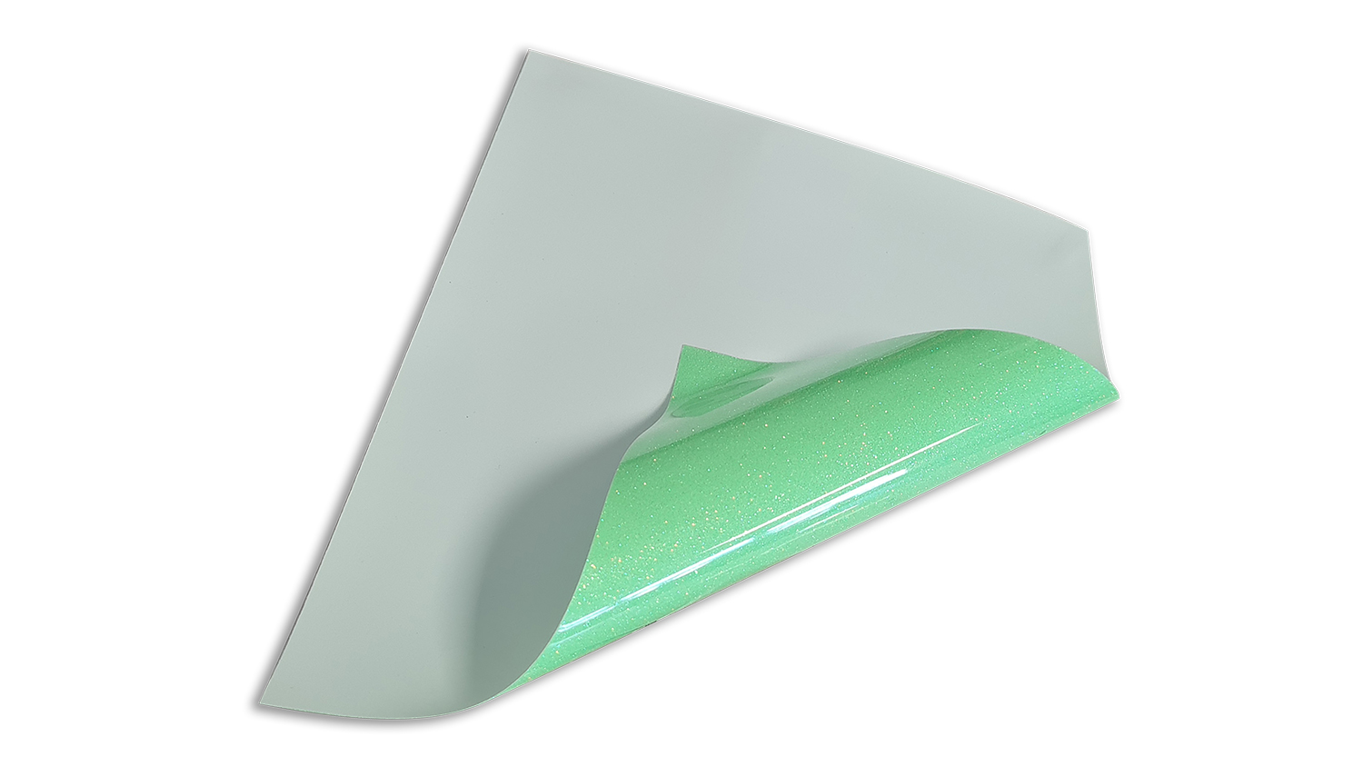 Magic Transfer Heat Transfer Vinyl 25 x 30cm - Glitter Neon Green