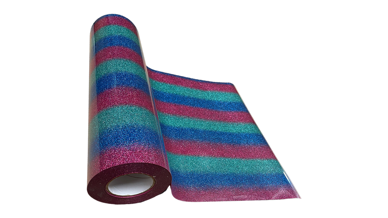 Magic Transfer Heat Transfer Vinyl 25 x 50cm - Glitter Dark Rainbow