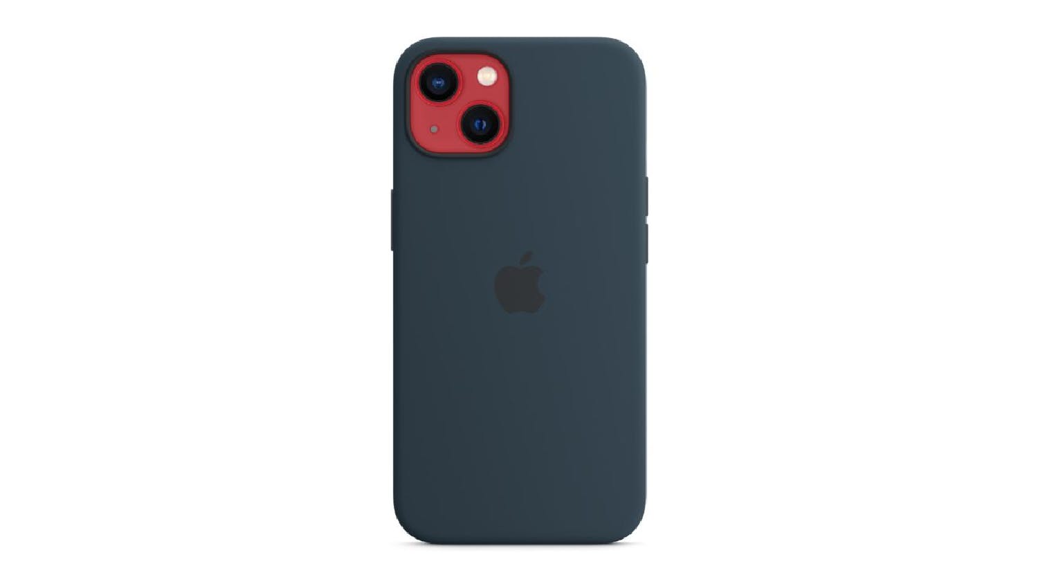 iPhone 13 Silicone Case with MagSafe – Abyss Blue