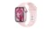 Apple Watch Series 9 - Pink Aluminium Case with Light Pink Sport Band (41mm, GPS, Bluetooth, Medium-Large Band)