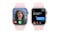 Apple Watch Series 9 - Pink Aluminium Case with Light Pink Sport Band (41mm, GPS, Bluetooth, Medium-Large Band)