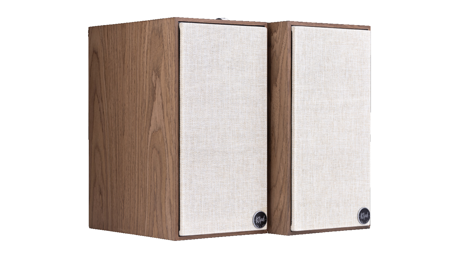 Klipsch Smart Powered Left & Right Bookshelf Wireless Speaker Pair - Walnut (The Fives - KL-THEFIVESWAL)