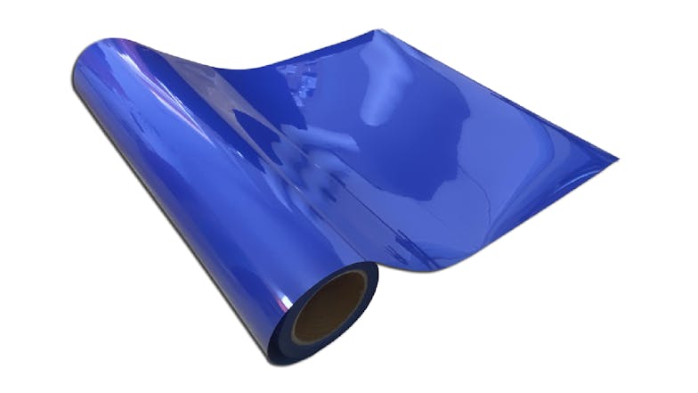 Magic Transfer Heat Transfer Vinyl 25 x 50cm - Flocking Royal Blue