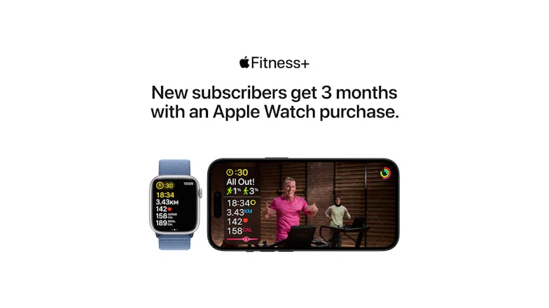 Apple Watch Series 9 - Pink Aluminium Case with Light Pink Sport Loop (45mm, GPS, Bluetooth)