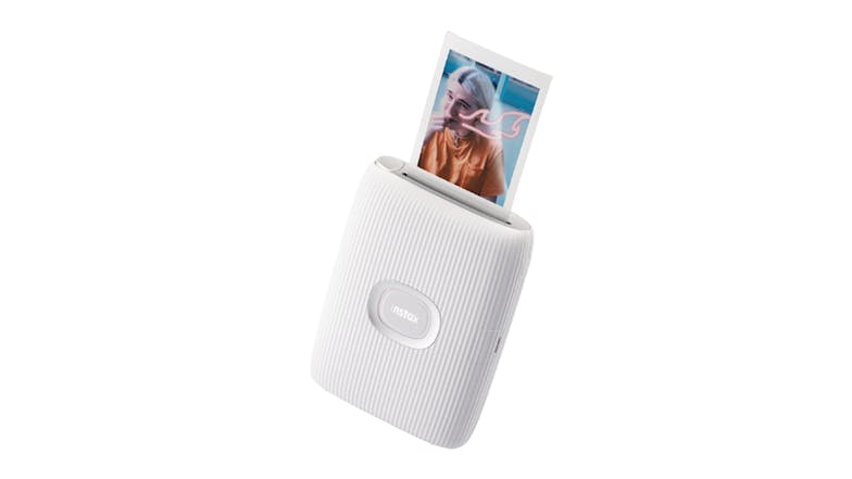 Instax Mini Link 2 86mm x 54mm Photo Printer - Clay White (2023 Limited Edition Gift Pack)