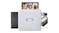 Instax Wide Link 86mm x 108mm Photo Printer - Ash White (2023 Limited Edition Gift Pack)