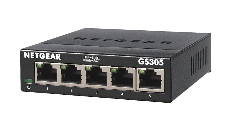 Netgear GS305EP 5-Port Gigabit Ethernet Switchboard 63W w/ PoE+