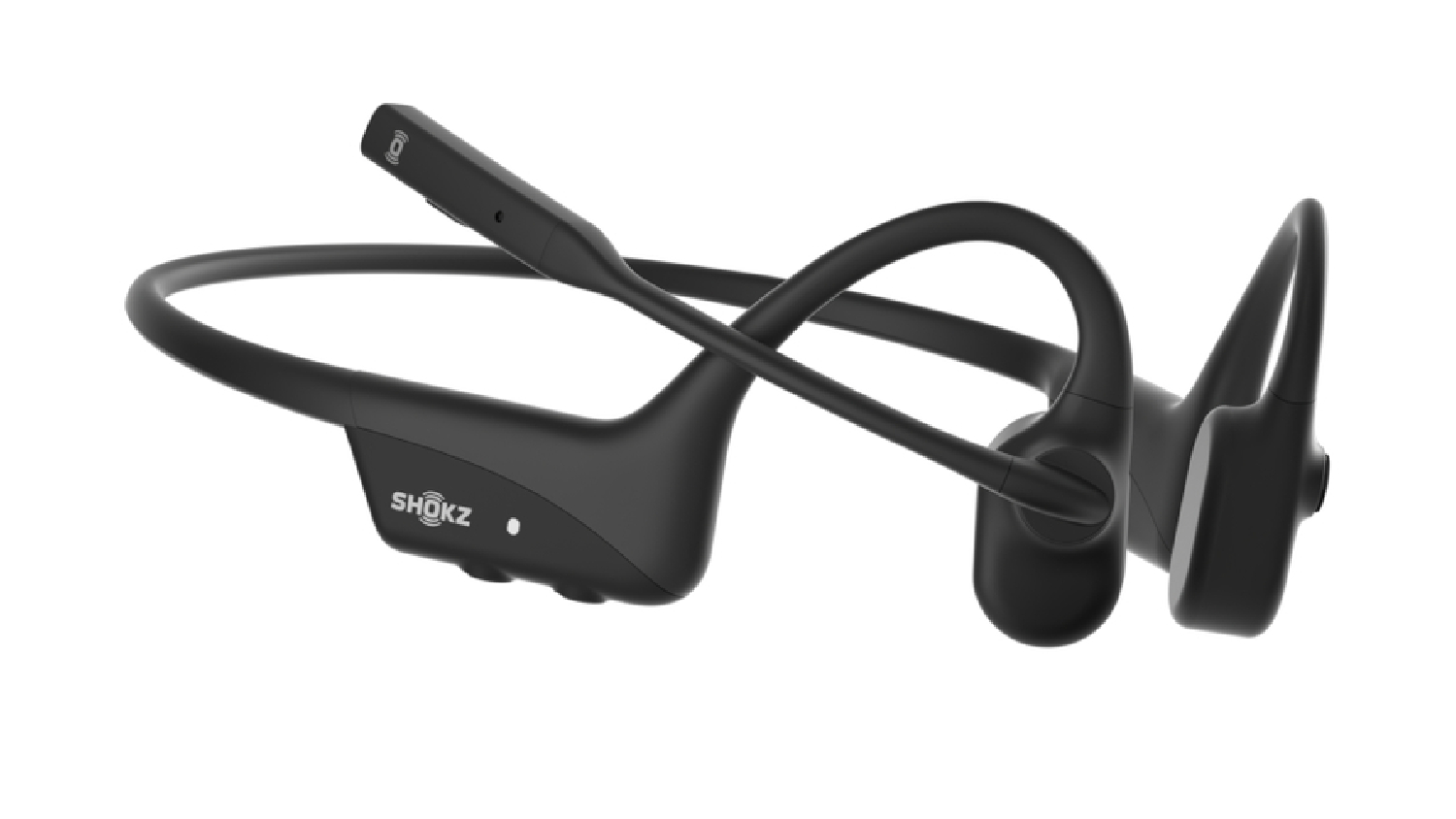 Shokz OpenComm 2 Bone Conduction Wireless Headset w/ USB-C Wireless Adaptor  - Black
