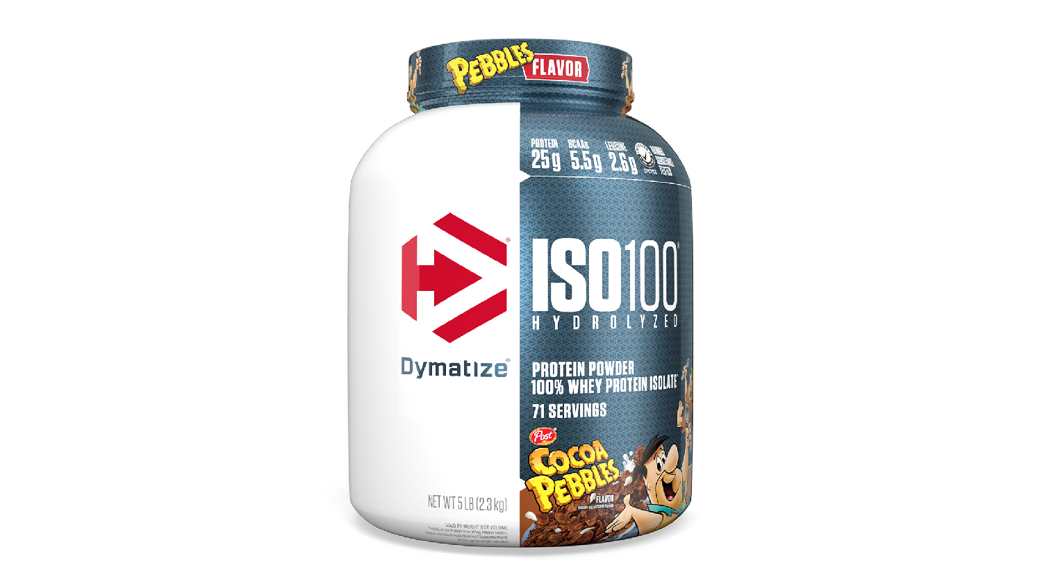 Dymatize ISO-100 Isolate Whey Protein Suppliment - Cocoa Pebbles (70 srv.)