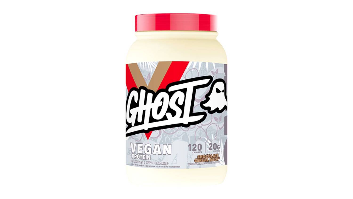 Ghost Vegan Protein Supplement Chocolate Cereal Milk (30 srv
