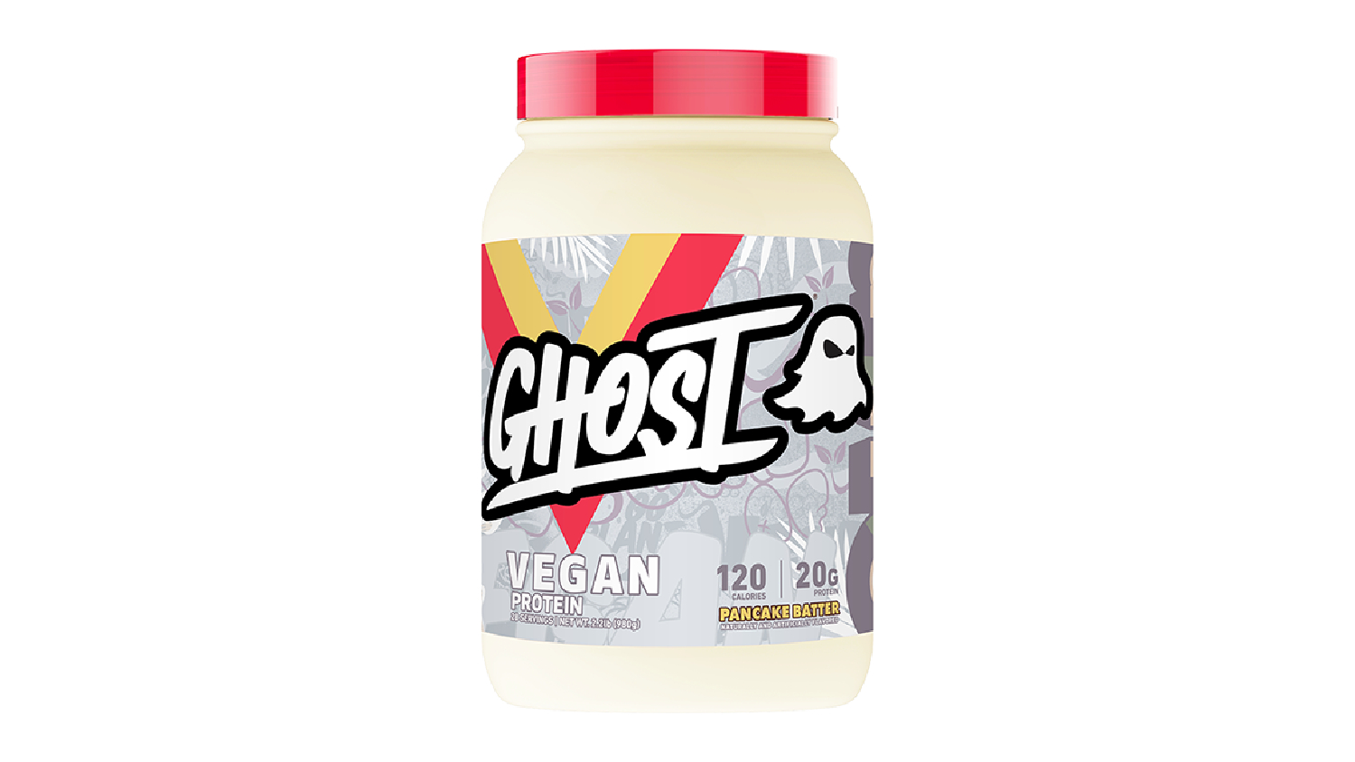 Ghost Vegan Protein Supplement - Pancake Batter (30 srv.)