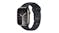 Apple Watch Series 9 - Graphite Stainless Steel Case with Midnight Sport Band (45mm, Cellular & GPS, Bluetooth, Small-Medium Band)