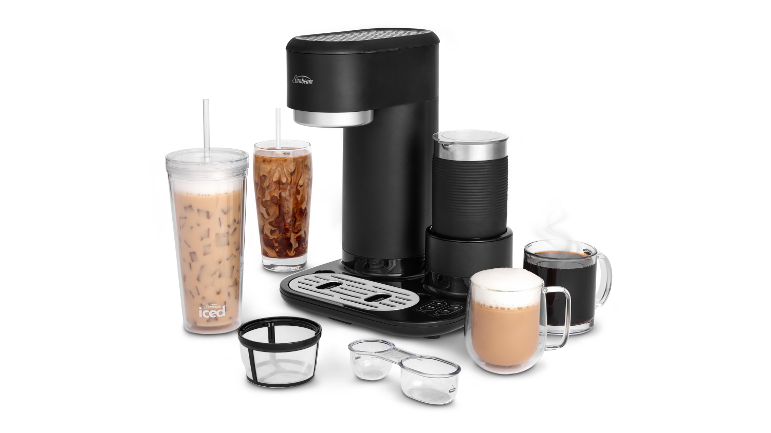 Sunbeam Iced & Hot Coffee Machine with Integrated Frother Harvey