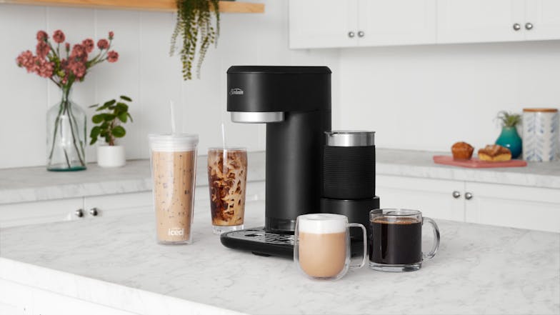 Sunbeam Iced & Hot Coffee Machine with Integrated Frother