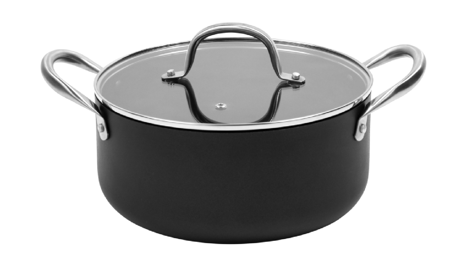 Meteore Non-Stick Casserole Dish w/ Lid 24cm