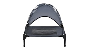 Charlie's Hammock Pet Bed w/ Sun Shade Medium - Grey