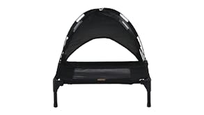 Charlie's Hammock Pet Bed w/ Sun Shade Medium - Black