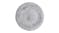 Charlie's Shaggy Faux Fur Round Pet Bed Large - White