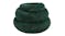 Charlie's Shaggy Faux Fur Round Pet Bed Small - Eden Green