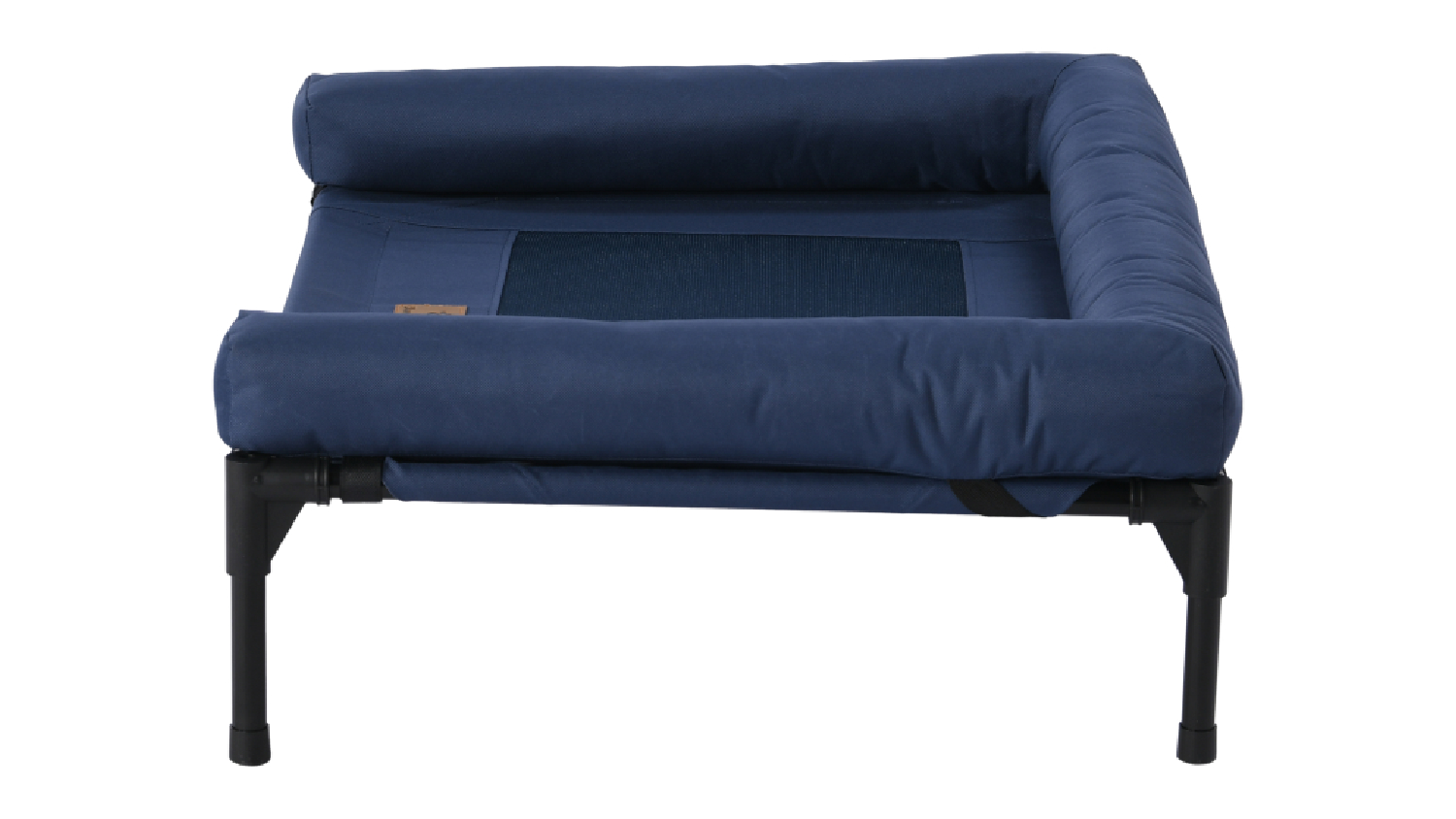 Charlie's Elevated Hammock Pet Bed w/ Bolster Support Medium - Blue