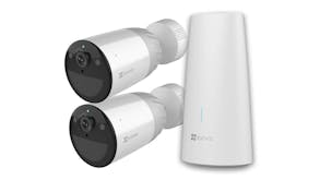 EZVIZ BC1-B2 Wire-Free Security Camera System w/ Rechargable Battery, Colour Night Vision, MicroSD