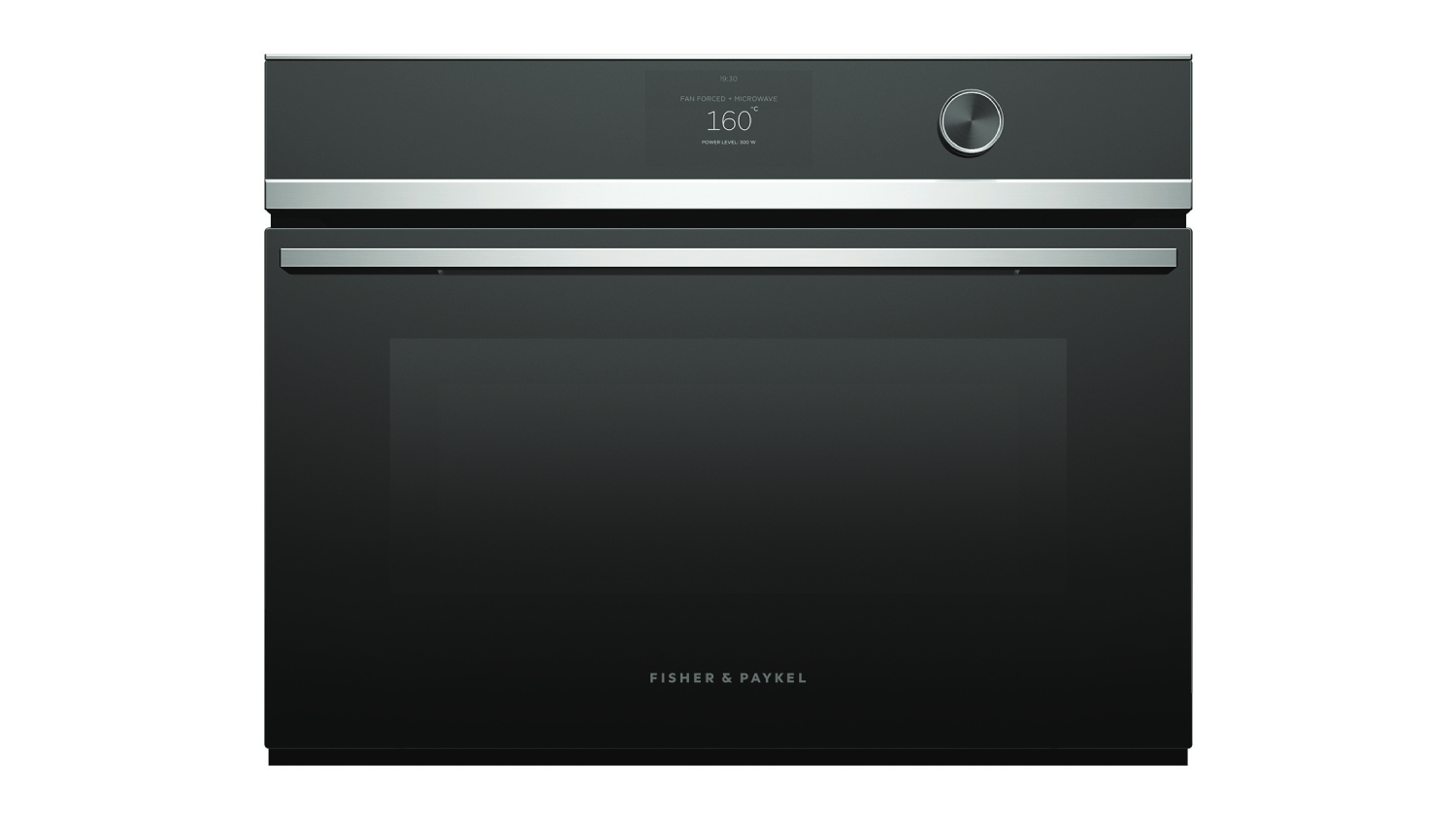 Fisher & Paykel 60cm Built-In Microwave Oven with 22 Functions - Stainless Steel (Series 9/OM60NDTDX1)