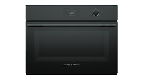 Fisher & Paykel 38L Combination Built-In Microwave Oven - Black Glass (Series 9/OM60NMTDB1)