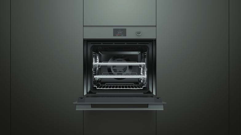 Fisher & Paykel 60cm Steam Clean 23 Function Built-In Oven - Grey Glass (Series 11/OS60SMTDG1)